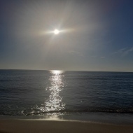 Luci sull'acqua in Versilia (foto di Angela)